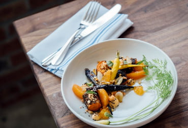 London's Top 5 restaurants A plate of fine dining food